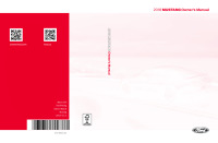 Ford Mustang - Owners Manual EN 2018 